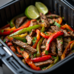 Air Fryer Beef Fajitas