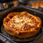 Air Fryer Chicago Deep‑Dish Pizza