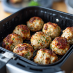 Air Fryer Chicken Meatballs
