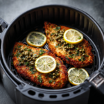 Air Fryer Chicken Piccata