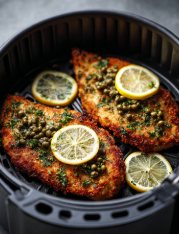 Air Fryer Chicken Piccata