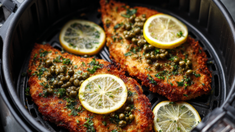 Air Fryer Chicken Piccata