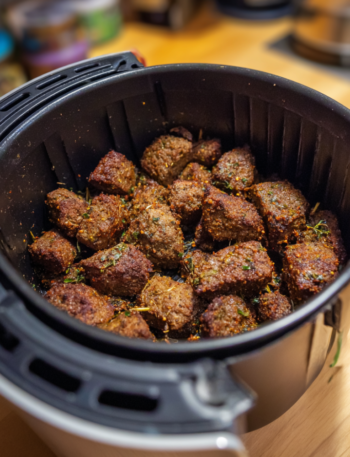 Air Fryer Chunky Beef Chili