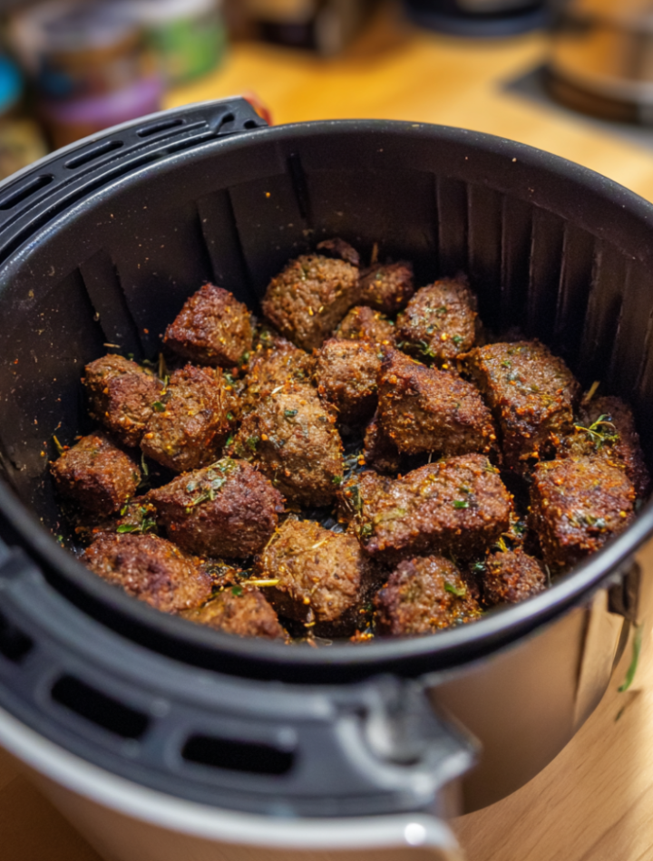 Air Fryer Chunky Beef Chili