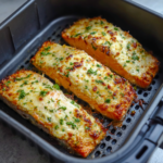 Air Fryer Creamy Garlic Parmesan Salmon