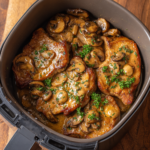 Air Fryer Creamy Pork Marsala