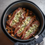 Air Fryer Creamy Tuscan Garlic Butter Steak