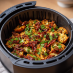 Air Fryer Creamy Vegan Sun‑Dried Tomato & Boursin Pasta