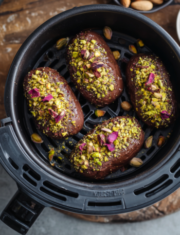Air Fryer Dubai Chocolate & Pistachio Inspired Dessert
