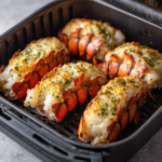 Air Fryer Garlic Herb Butter Lobster Tails