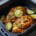Air Fryer Garlic Lime Chicken