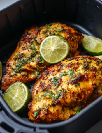 Air Fryer Garlic Lime Chicken