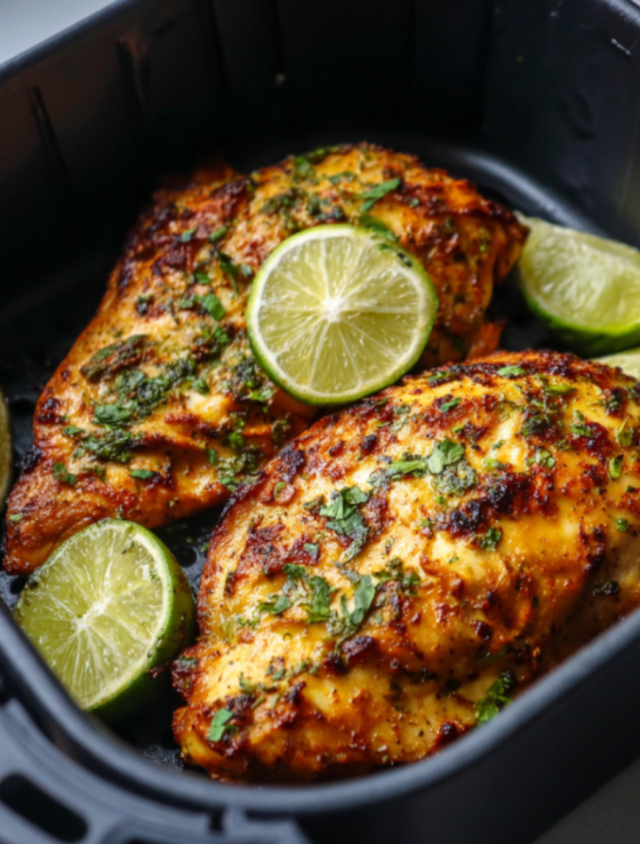 Air Fryer Garlic Lime Chicken