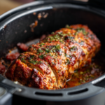 Air Fryer Italian Cream Sauce Pork Tenderloin