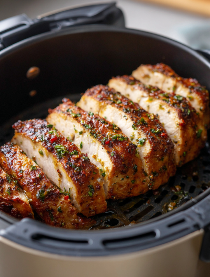 Air Fryer Italian Garlic Cream Pork Ragu