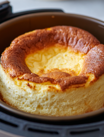 Air Fryer Japanese Cheesecake