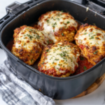 Air Fryer Keto Chicken Parmesan
