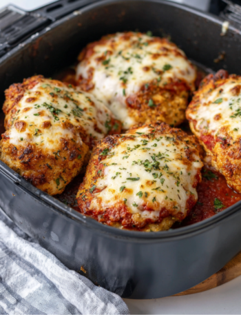 Air Fryer Keto Chicken Parmesan