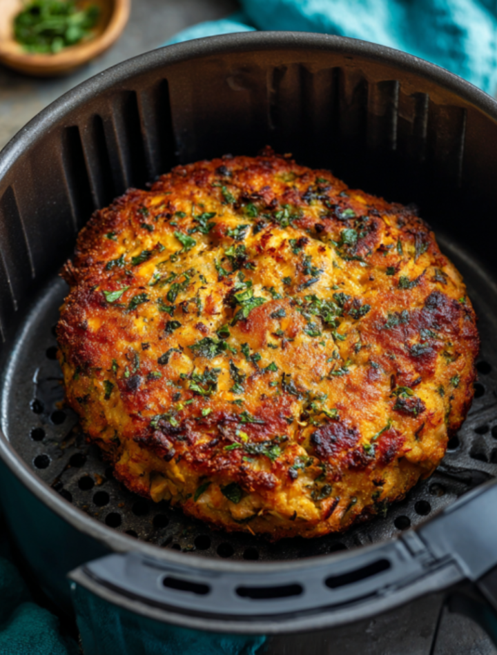 Air Fryer Marry Me Salmon Cake