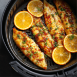Air Fryer Orange Glazed Tilapia