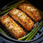 Air Fryer Panko-Crusted Salmon
