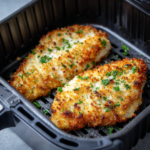 Air Fryer Parmesan Crusted Tilapia