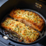Air Fryer Parmesan Herb Crusted Salmon
