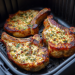 Air Fryer Ranch Pork Chops