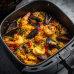 Air Fryer Seafood Paella