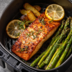 Air Fryer Sous Vide Salmon