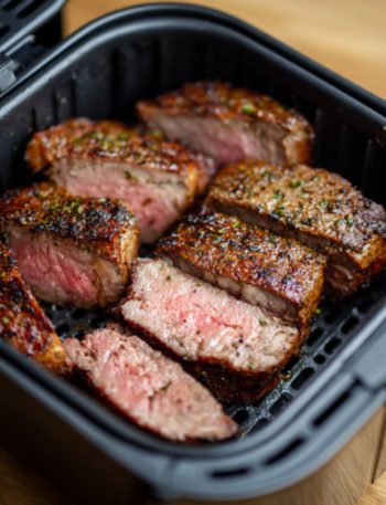Air Fryer Sous-Vide Steak