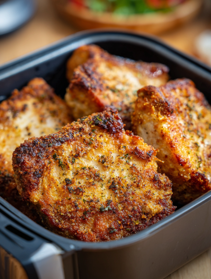 Air Fryer Southern Fried Pork Chops