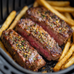 Air Fryer Steak Au Poivre