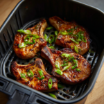 Air Fryer Sticky Asian Pork Chops