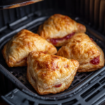 Air Fryer Strawberry Puff Pastries
