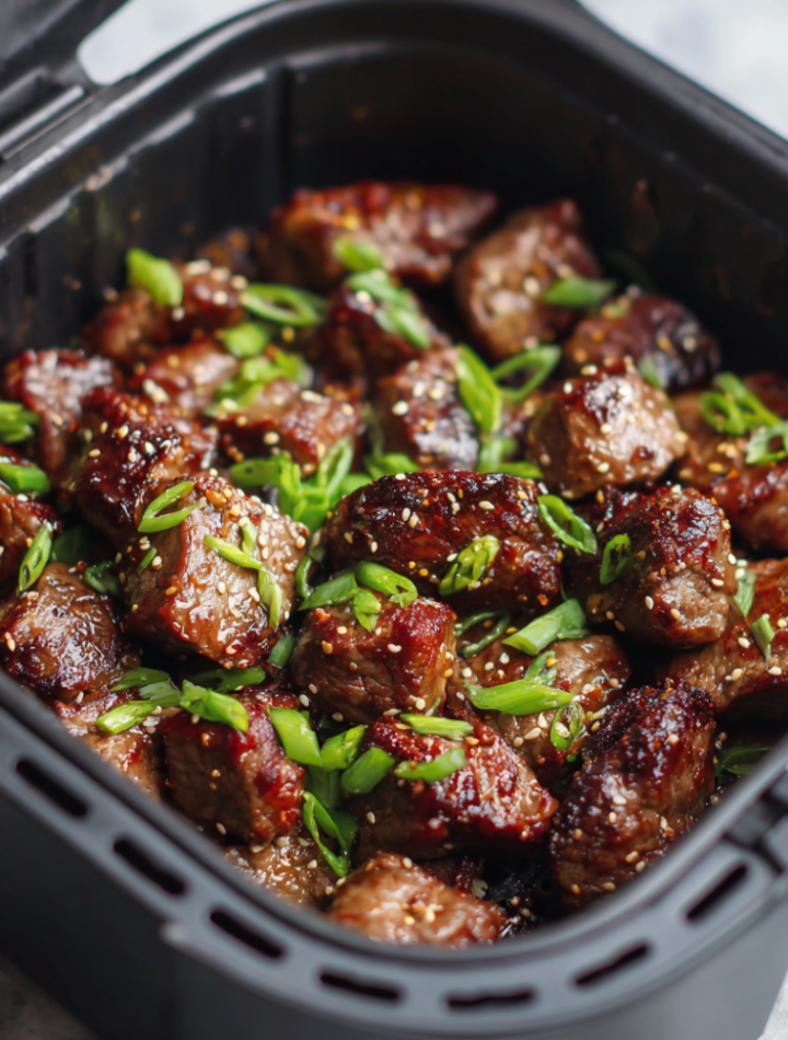 Air Fryer Teriyaki Steak Bites
