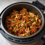 Air Fryer Vegan Jackfruit Pulled “Pork