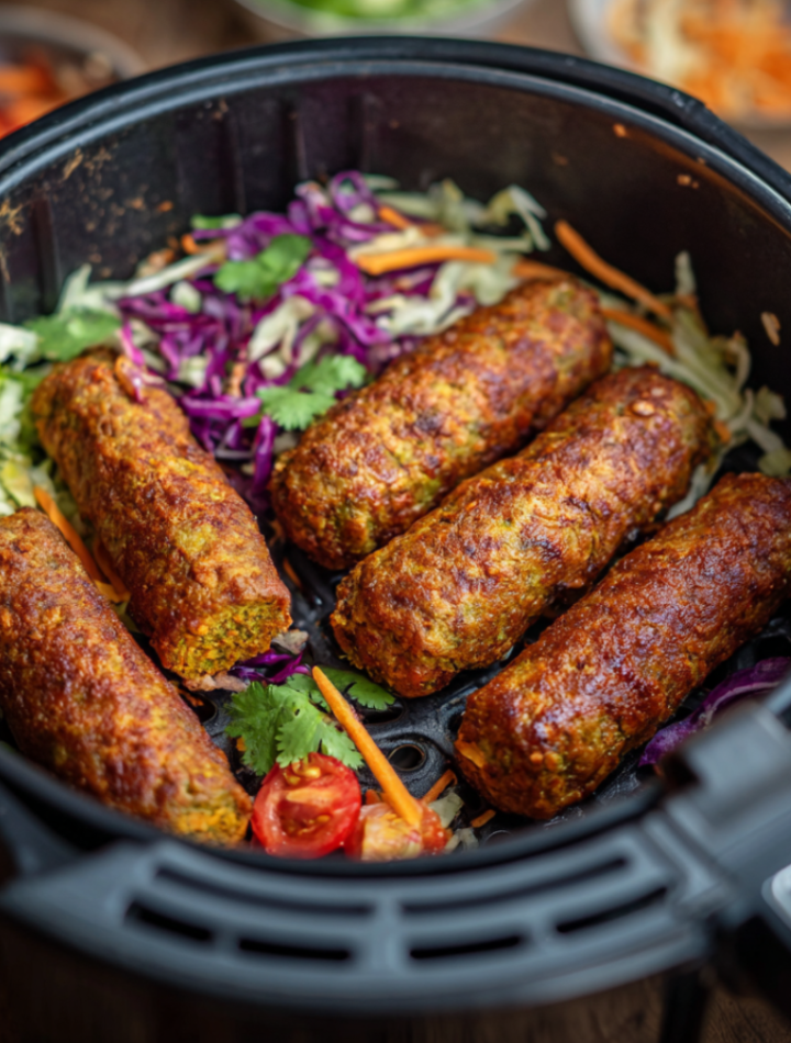 Air Fryer Vegan Kebab