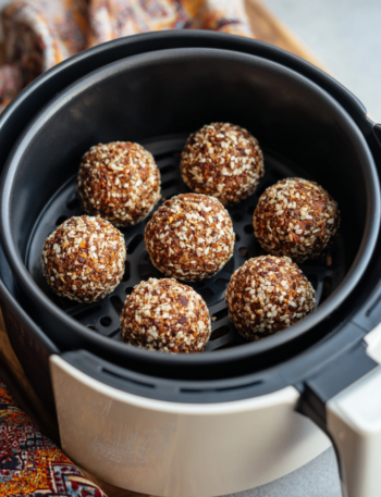 Air Fryer Vegan Protein Balls