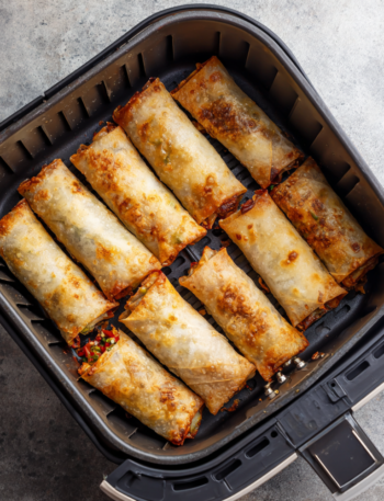 Air Fryer Vegan Spring Rolls