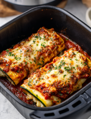 Air Fryer Zucchini Lasagna