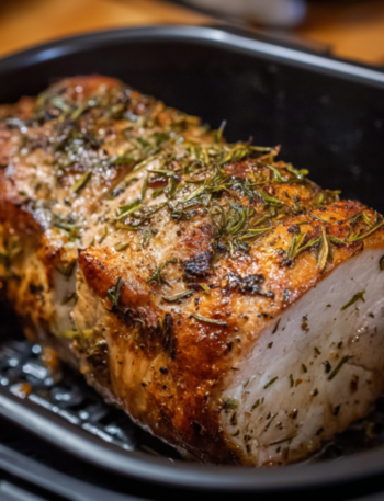 Air Fryer Pork Loin Roast