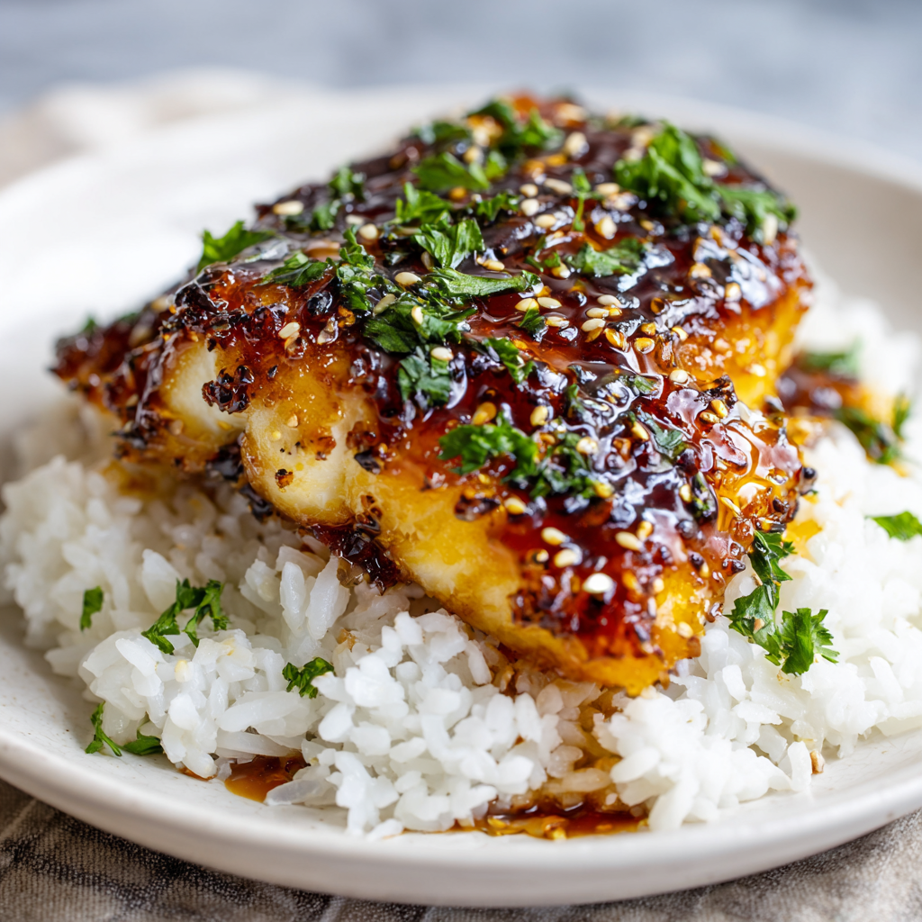 Air Fryer Teriyaki Glazed Fish