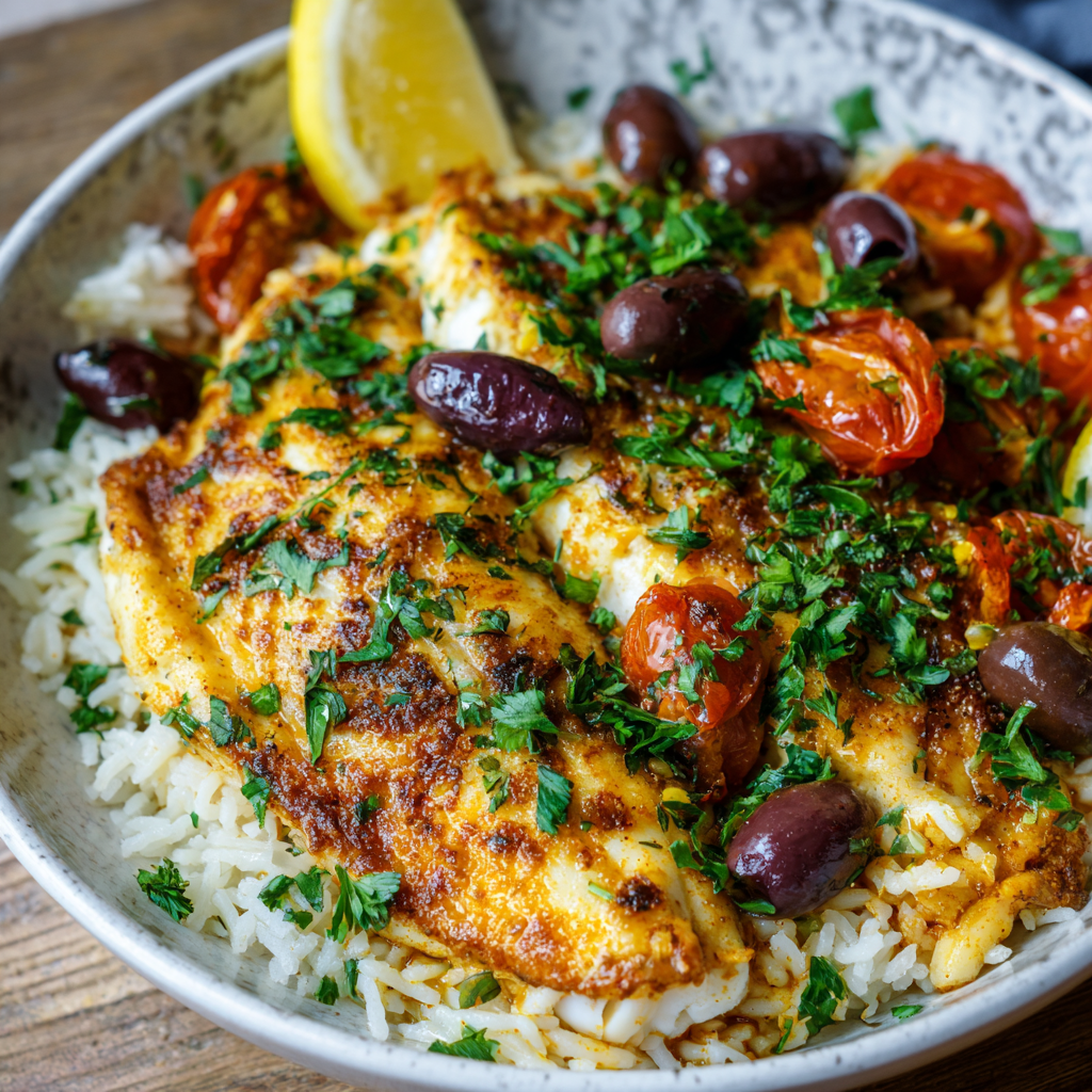 Air Fryer Mediterranean Fish