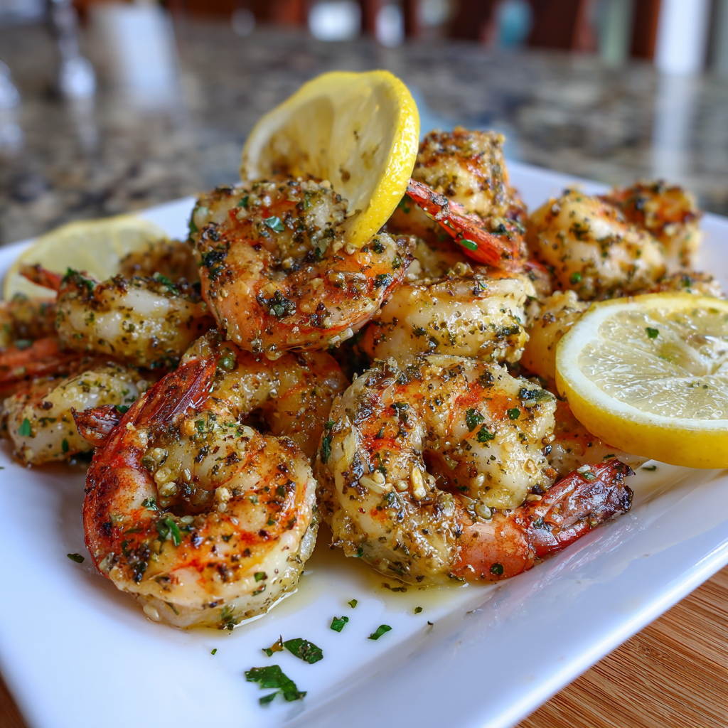 Air Fryer Lemon Pepper Shrimp