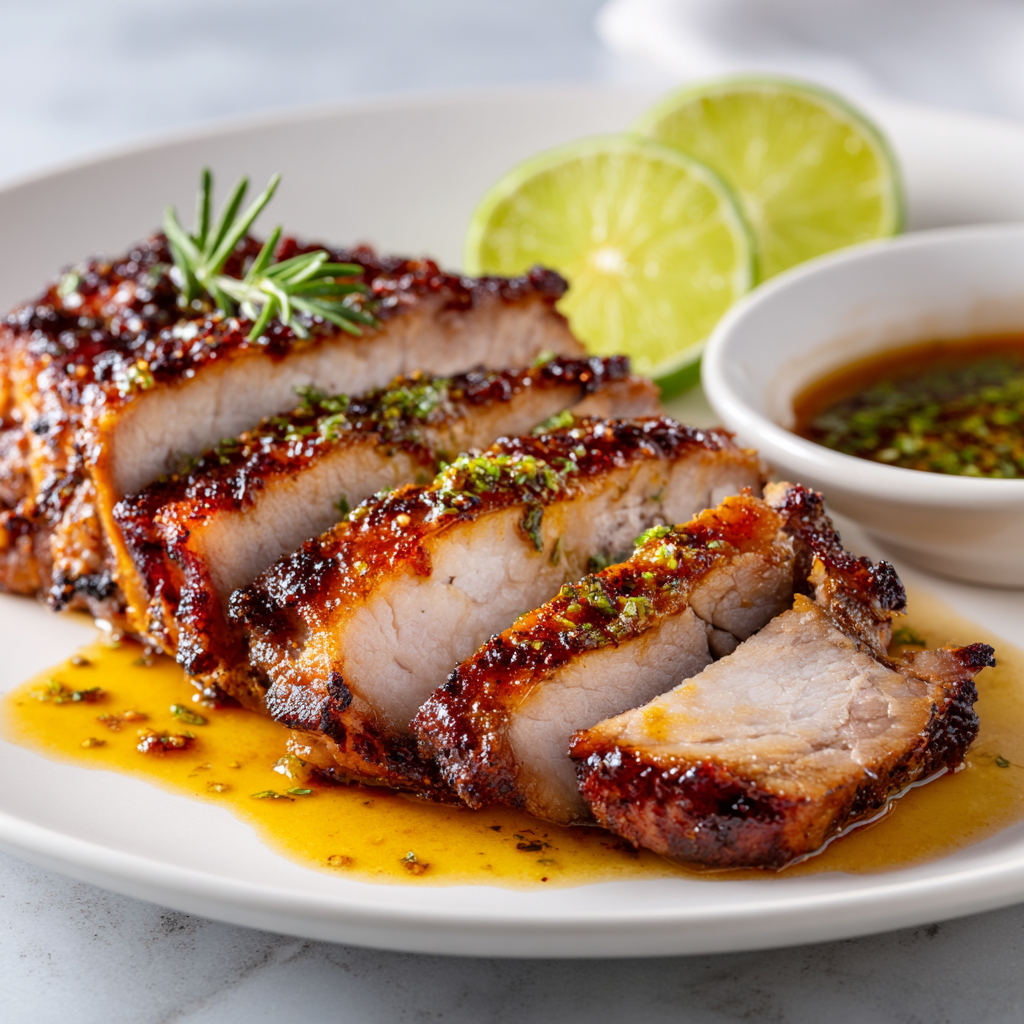Air Fryer Citrus Marinated Pork ingredients