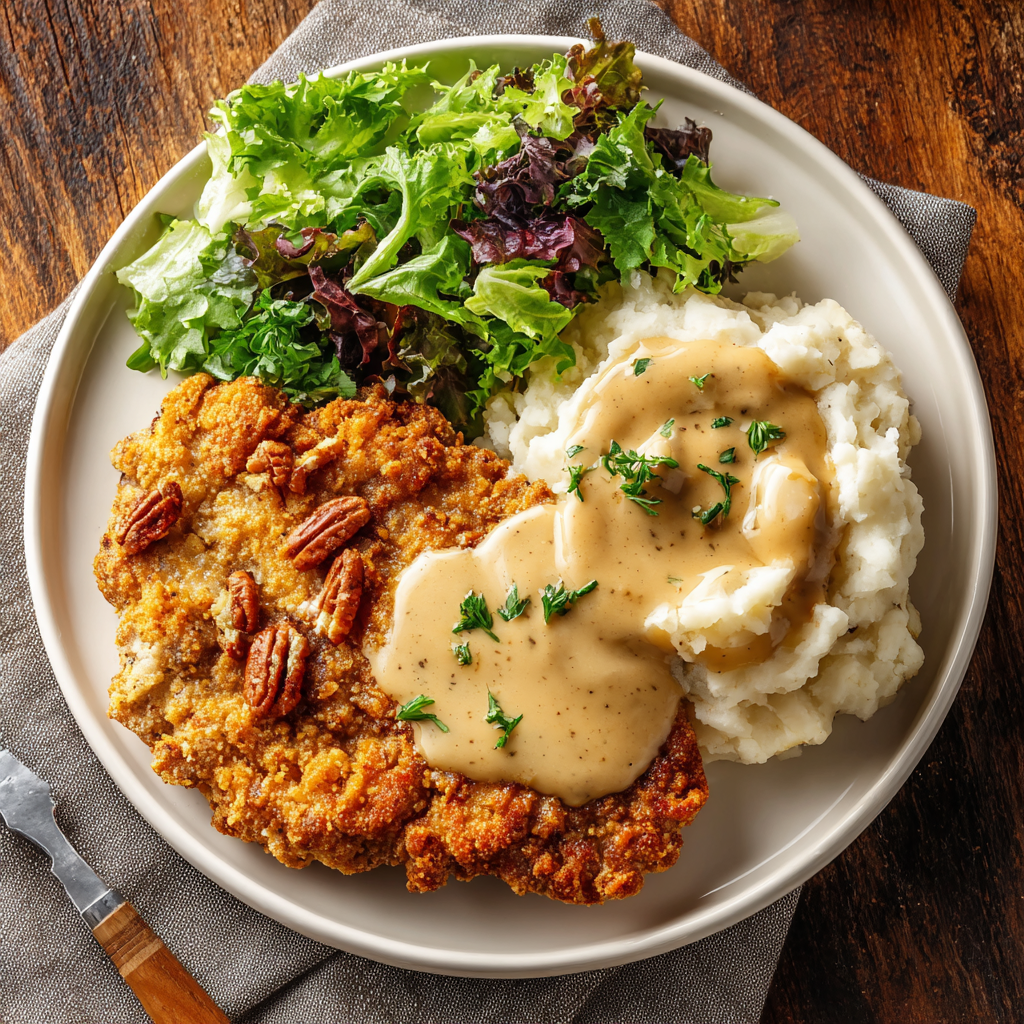 How to make Air Fryer Country-Fried Steak