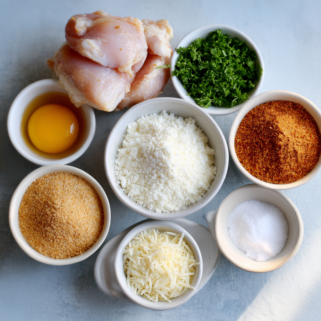 Air Fryer Crack Chicken ingredients