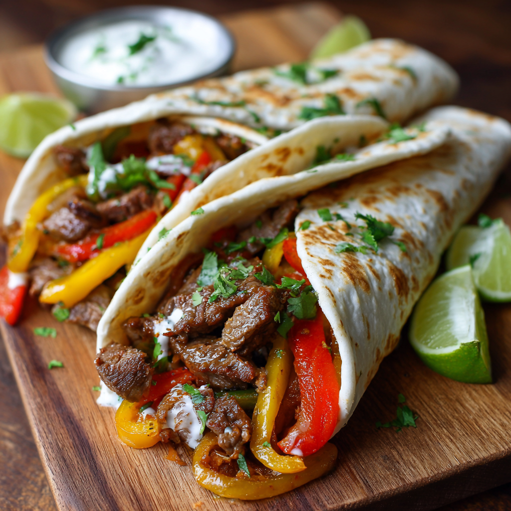 How to make Air Fryer Beef Fajitas