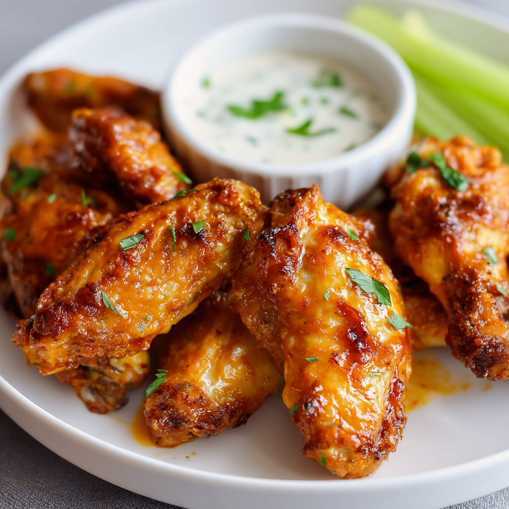 how to make Air Fryer Buffalo Chicken Wings